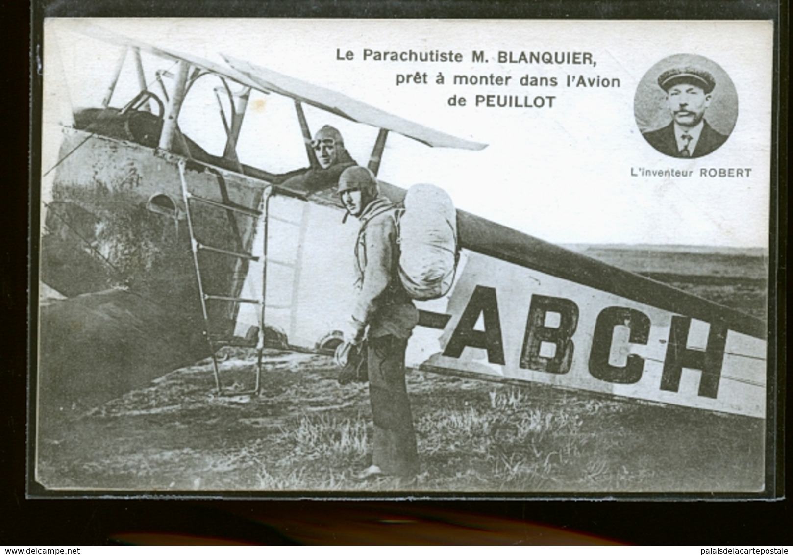 PARACHUTISTE BLANQUIER               JLM - Fallschirmspringen