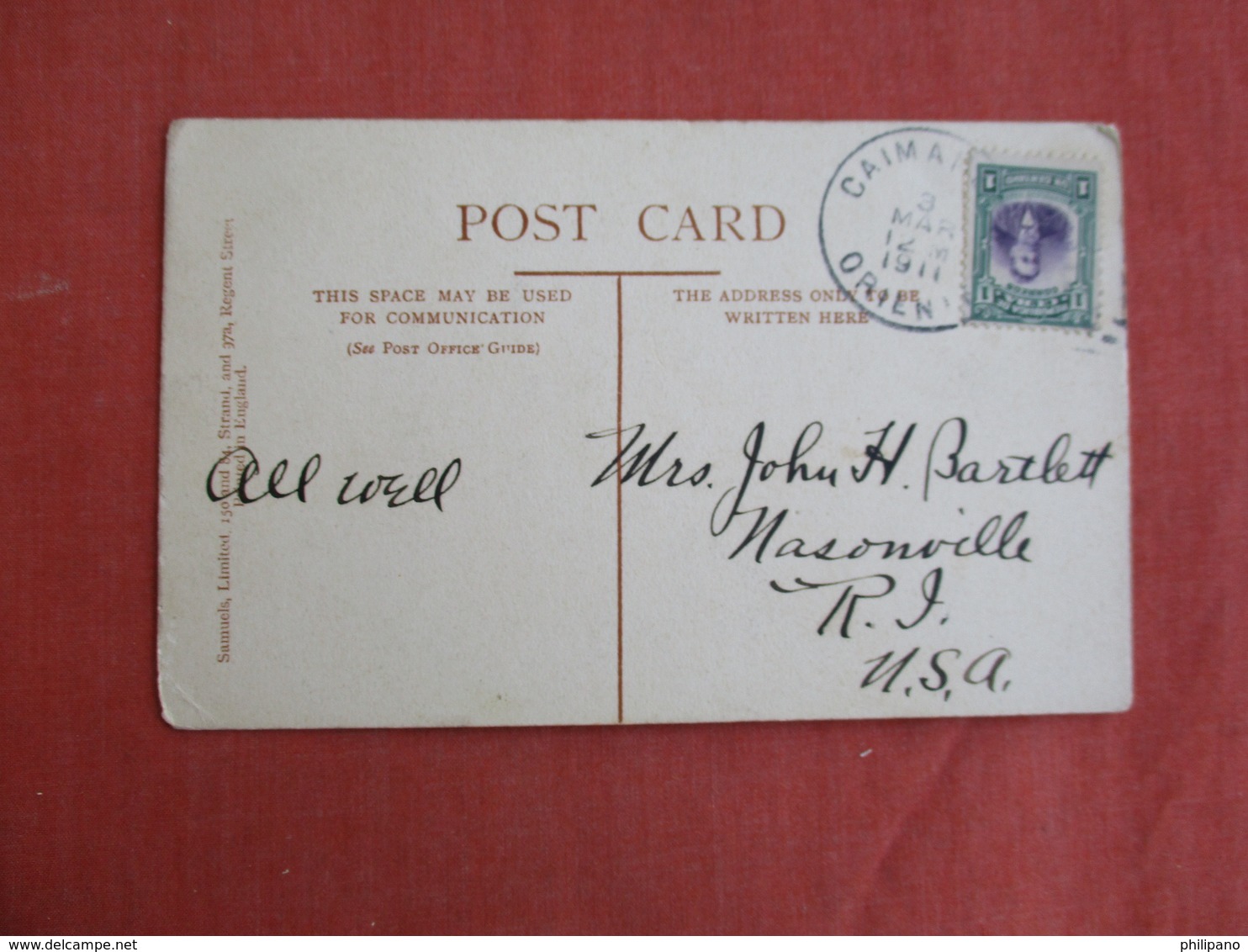 Has Cuba Stamp & Cancel  -- Ludgate Hill    England > London >  Ref 3101 - Other & Unclassified