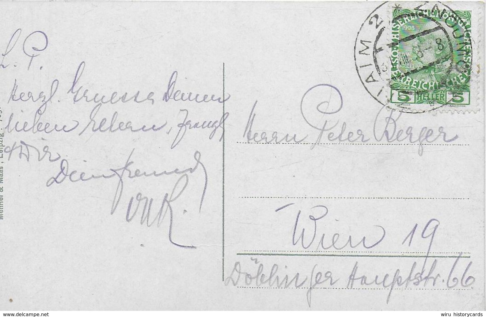 AK 0101  Znaim An Der Thaya Von Der Eisenbahnbrücke Aus - Verlag Mehner & Mass Um 1908 - Tschechische Republik