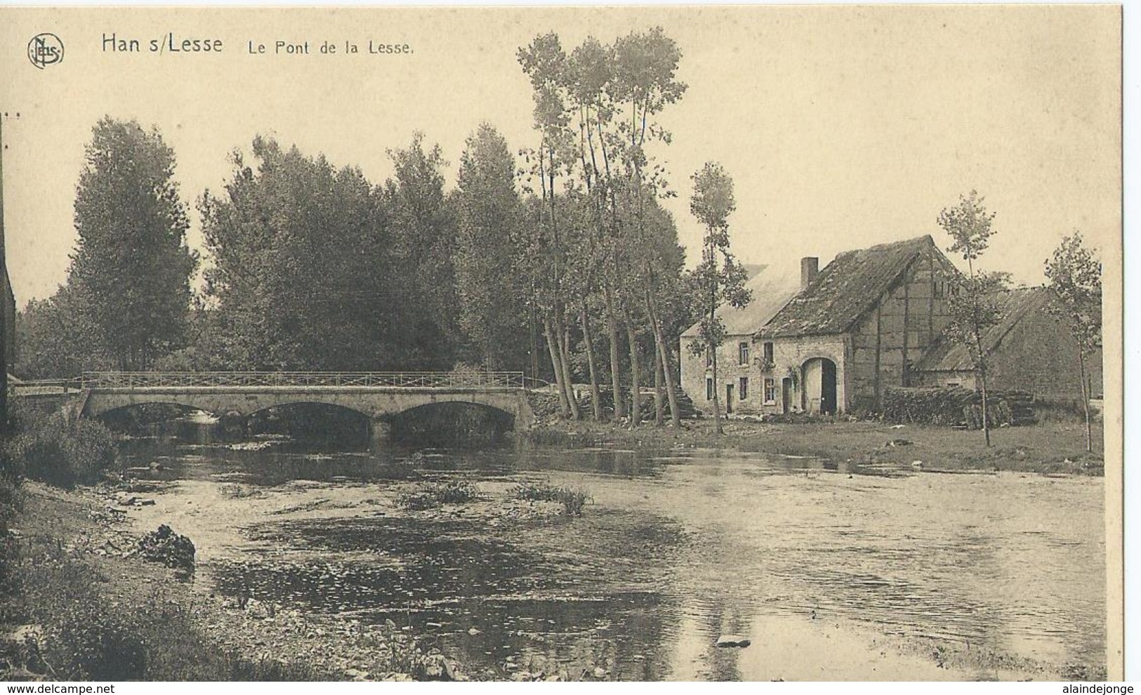 Han S/Lesse - Le Pont De La Lesse - Ern. Thill Bruxelles - Rochefort