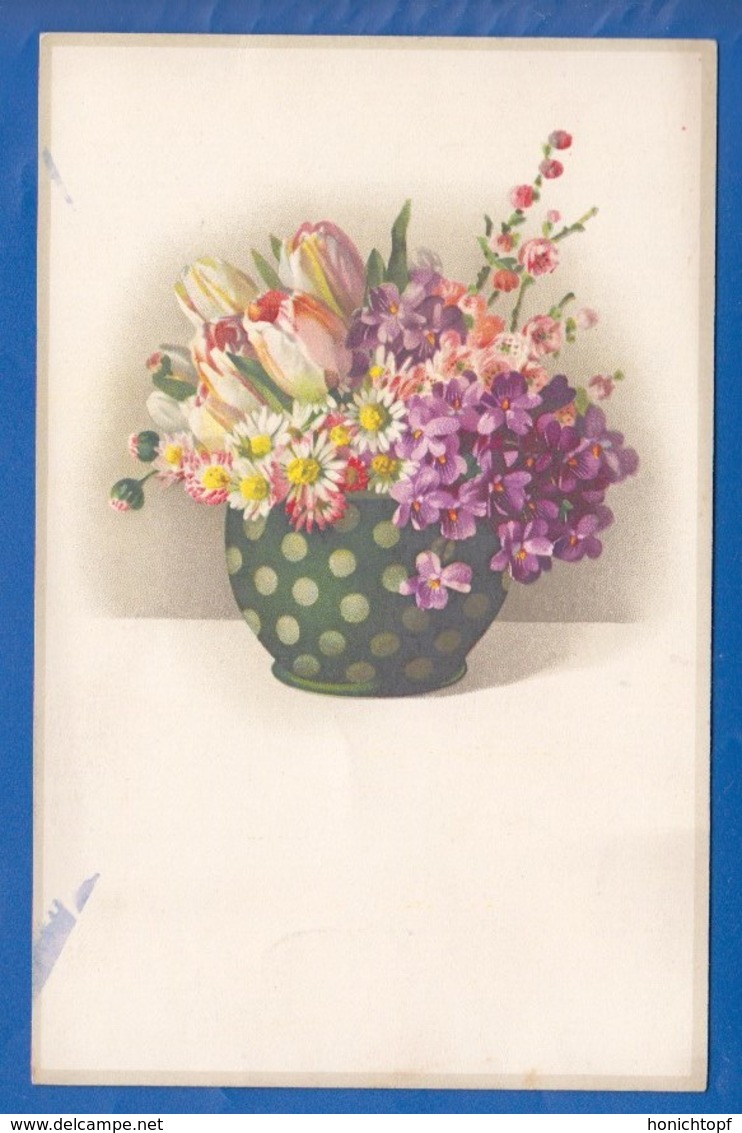 Blumen; Fleurs; 1918 Verlag Meissner & Buch - Blumen
