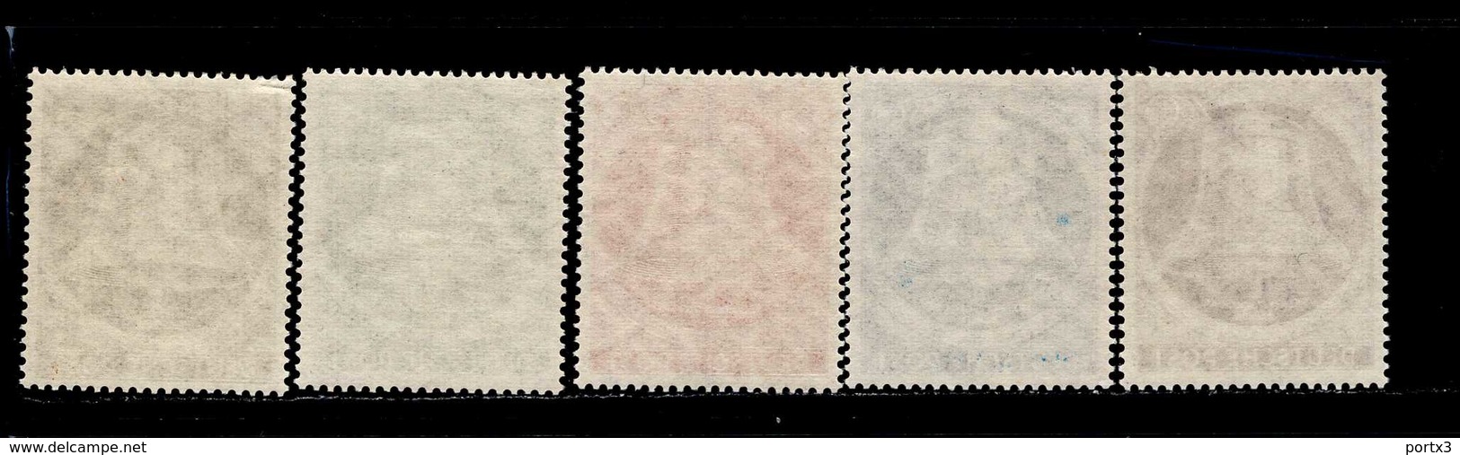 Berlin101 - 105 Freiheitsglocke Klöppel Mitte MNH Postfrisch ** - Unused Stamps