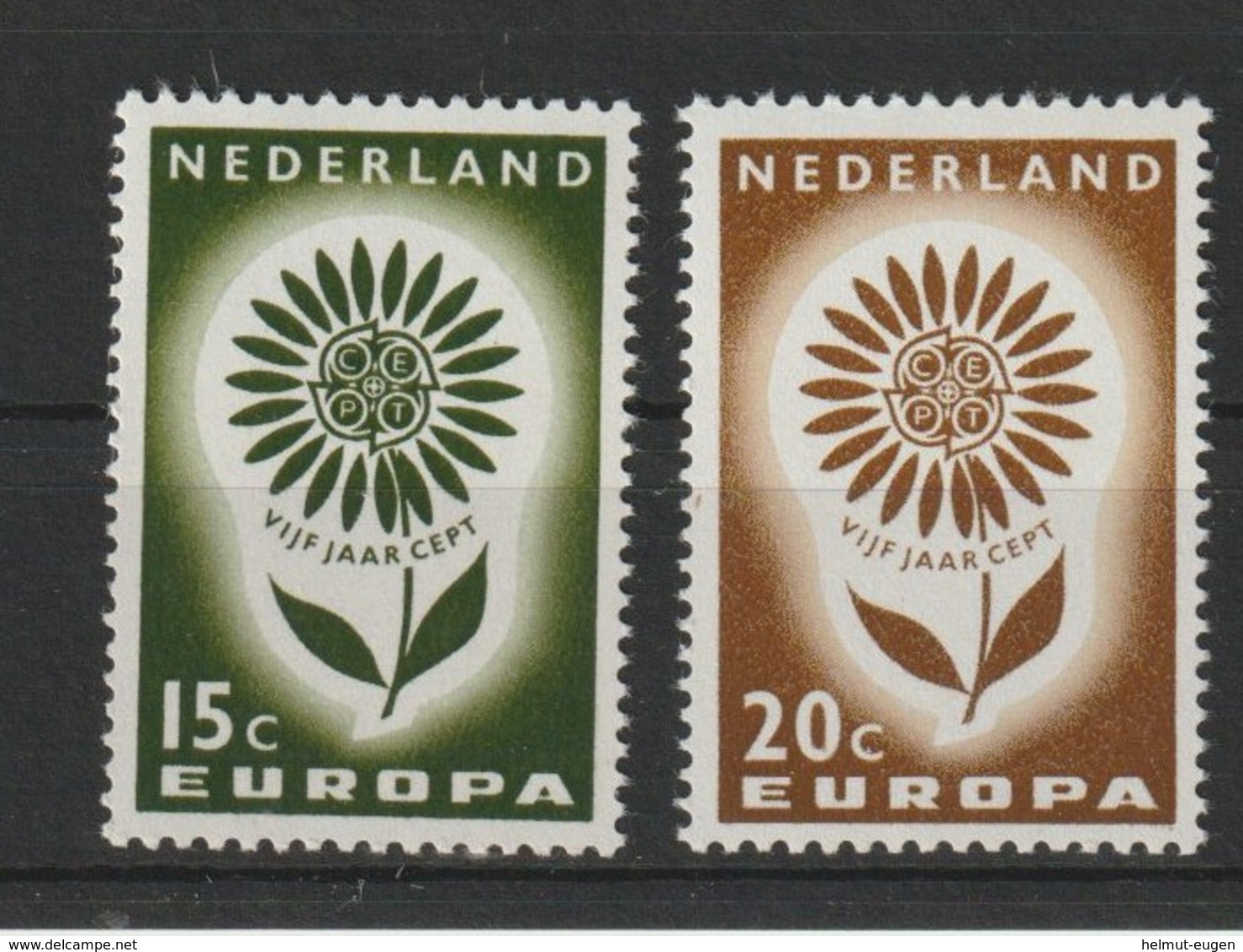 MiNr. 827 - 828  Niederlande / 1964, 14. Sept. Europa. - Ungebraucht