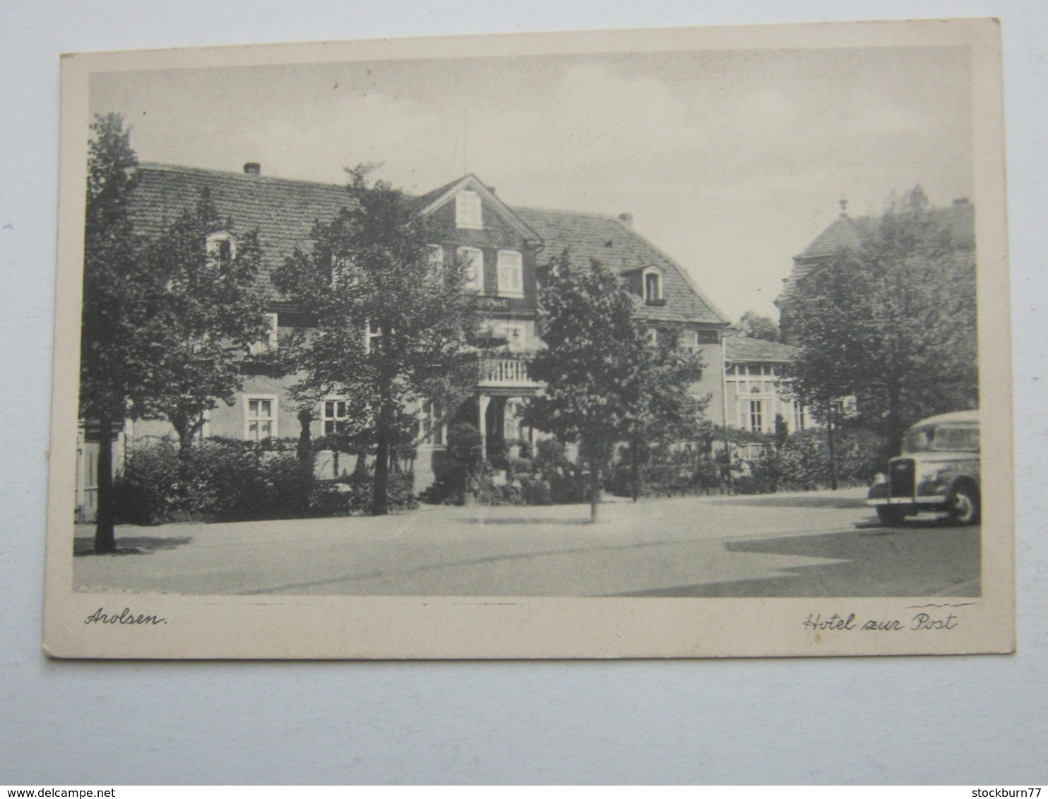 1943 , AROLSEN - Waffen SS , Ansichtskarte - Briefe U. Dokumente