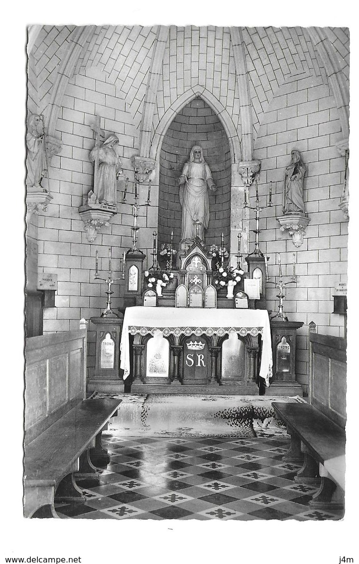 61/ ORNE...CLAIREFOUGERE. Intérieur De La Chapelle Sainte Radegonde - Autres & Non Classés