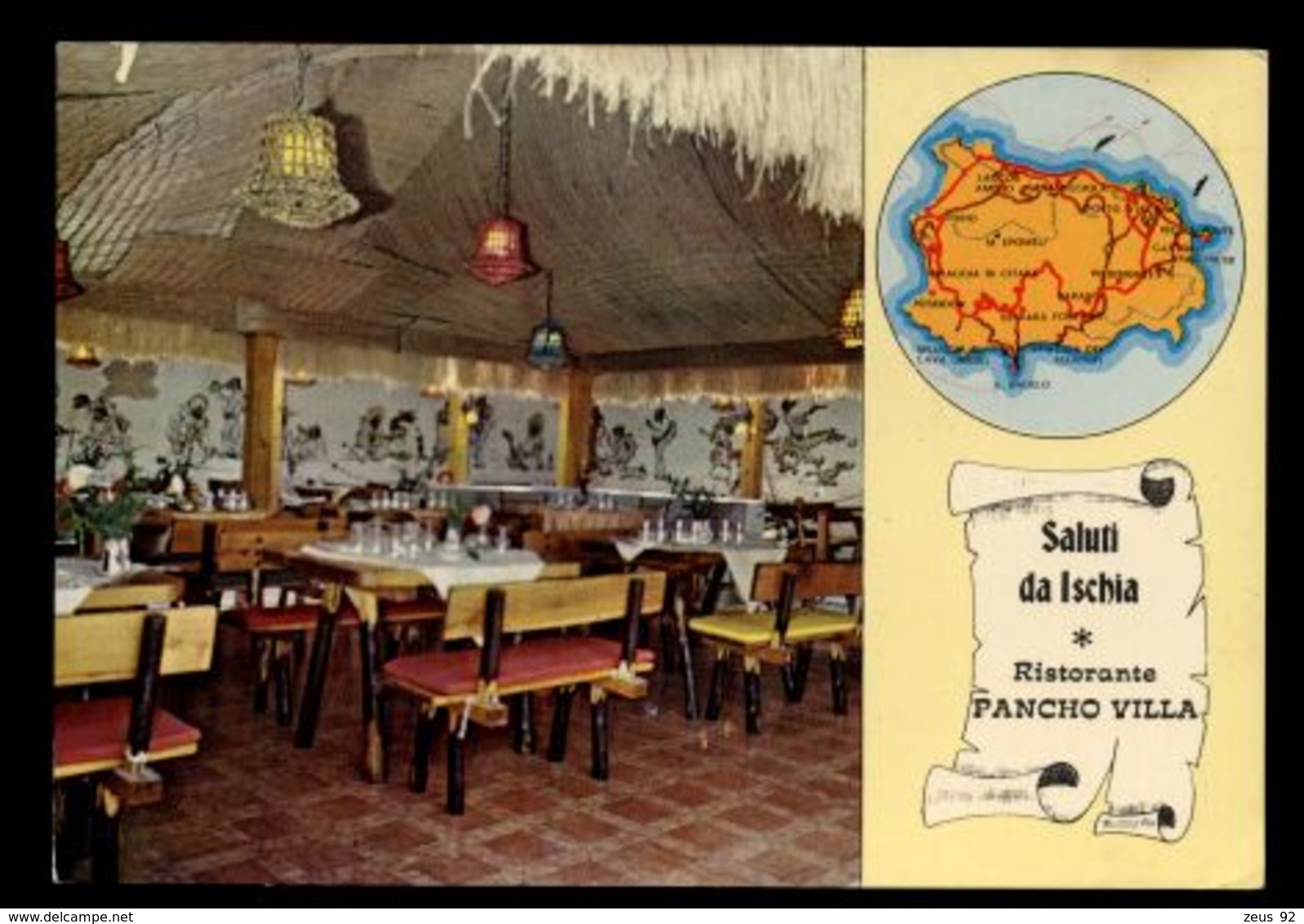 DAN3 SALUTI DA ISCHIA - RISTORANTE PANCHO VILLA - Altri & Non Classificati