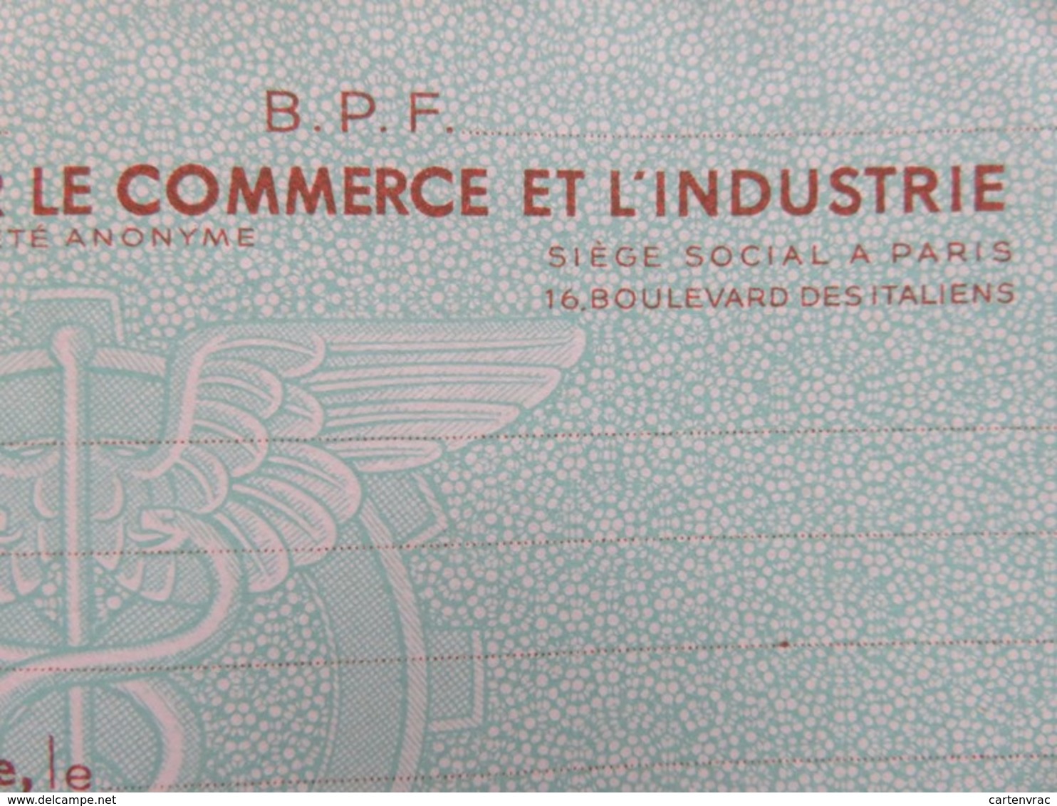 Chèque Congo (Moyen-Congo) - Pointe-Noire - Banque Nationale Pour Le Commerce Et L'Industrie - 1956 - Chèques & Chèques De Voyage