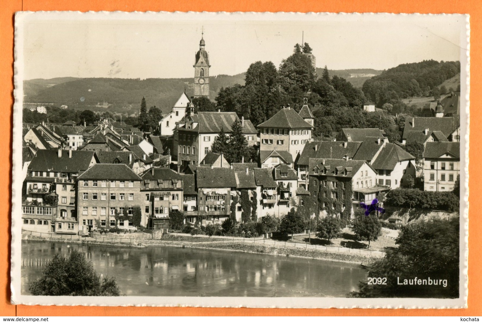 LIP500, Laufenburg, 2092, E1-Bromsilber, Circulée 1943 - Laufenburg 