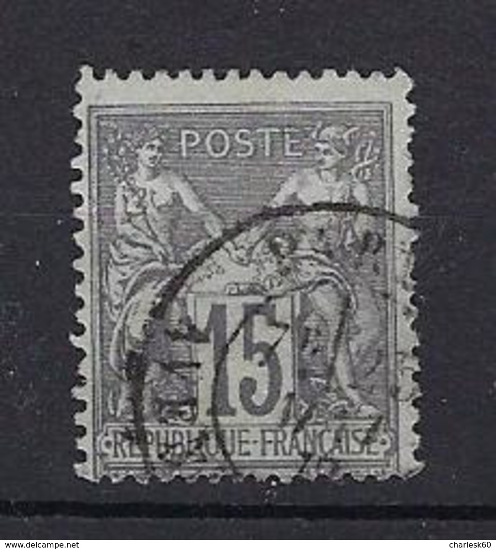 France 1876-78 Sage Y&T N° 66 - 1876-1898 Sage (Type II)