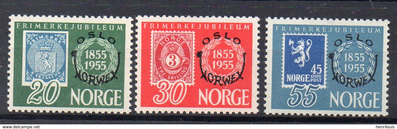 NORVEGE  Timbres Neufs ** De 1955  ( Ref 1002C ) Expo - Norwex - Neufs