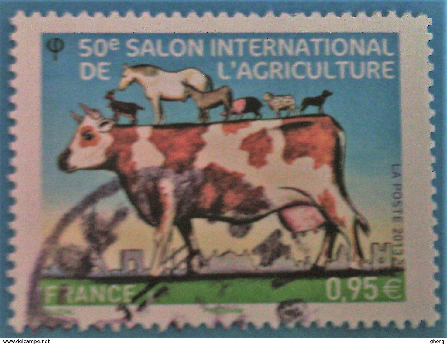 France 2013 :  Cinquantenaire Du Salon De L'agriculture N° 4729 Oblitéré - Oblitérés