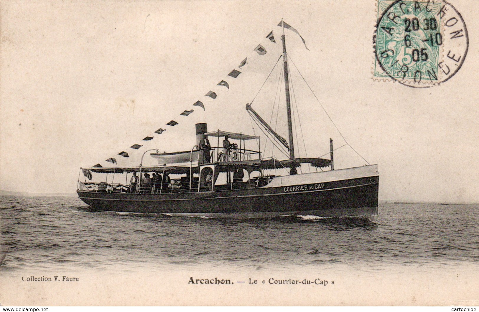 ARCACHON-le "Courrier Du Cap" - Arcachon