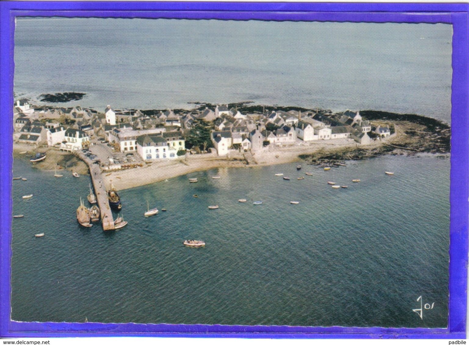 Carte Postale 29. Île Tudy  Très Beau Plan - Ile Tudy