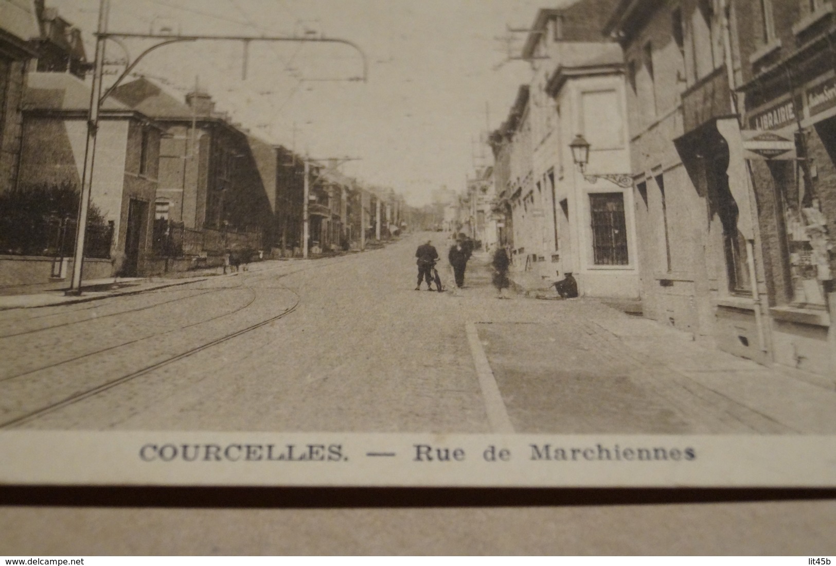 Courcelles ,rue De Marchienne,superbe Carte Originale,ancienne - Courcelles