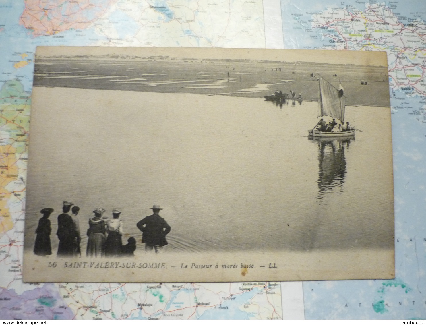 Le Passeur à Marée Basse - Saint Valery Sur Somme