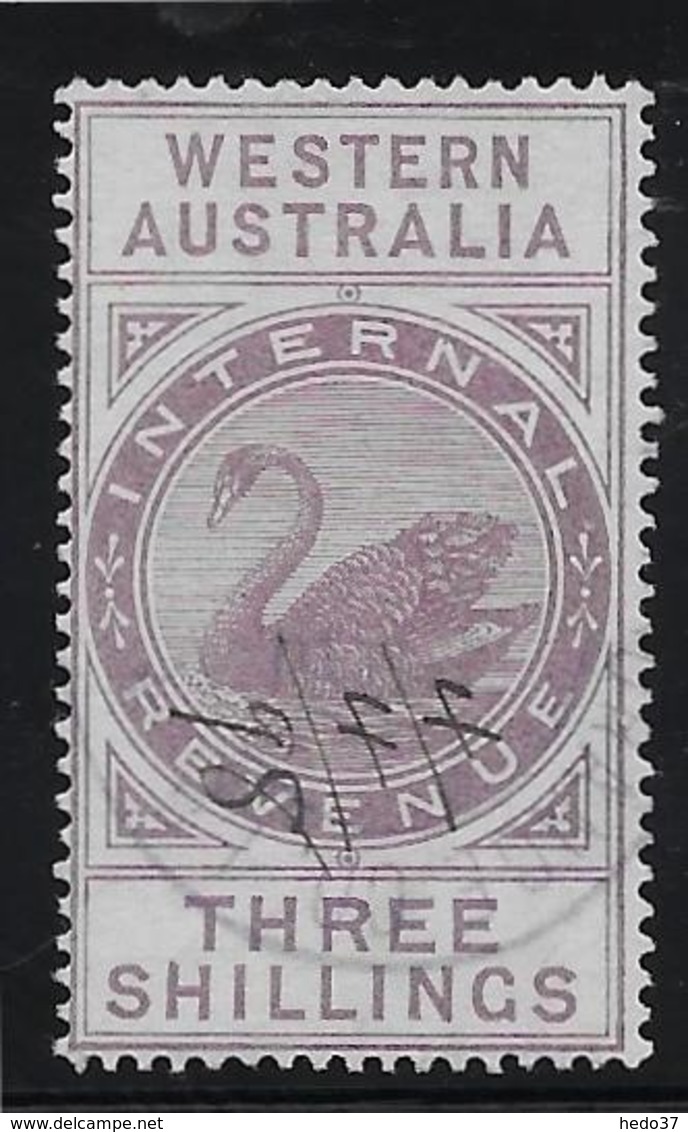 Western Australia Fiscaux Postaux N°12 - Oblitéré - TB - Mint Stamps
