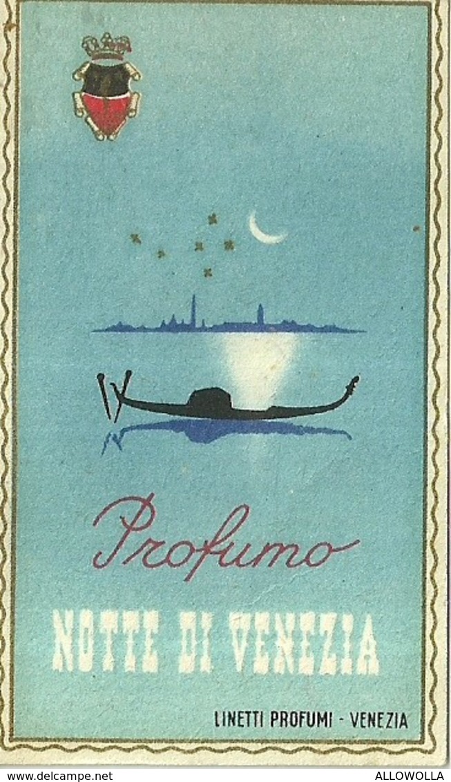 2028 " PROFUMO NOTTE DI VENEZIA-LINETTI PROFUMI-VENEZIA " ORIGINALE - Altri & Non Classificati