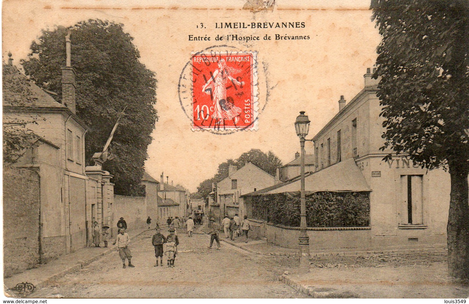 Limeil - Brevannes - Entrée  De  L' Hospice  De  Brevannes. - Limeil Brevannes