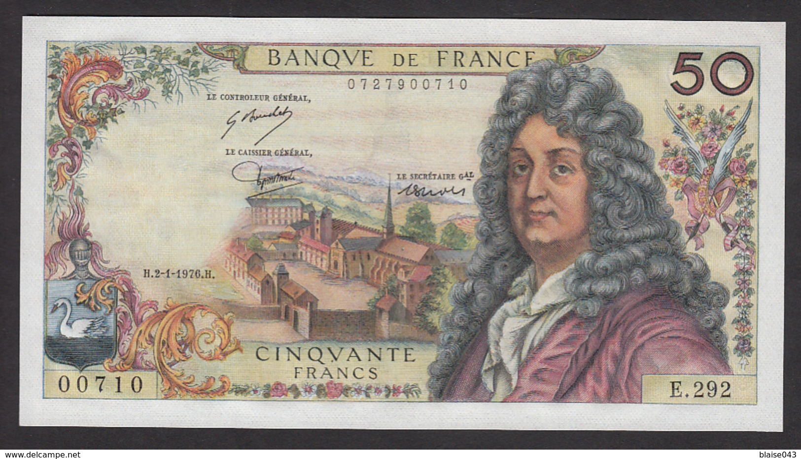 50 Francs Racine Du 2-1-1976 - Fay 64/32 En SPL - 50 F 1962-1976 ''Racine''