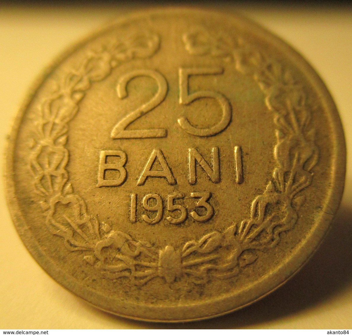 ROMANIA 25 BANI 1953 KM# 85.2 - Romania