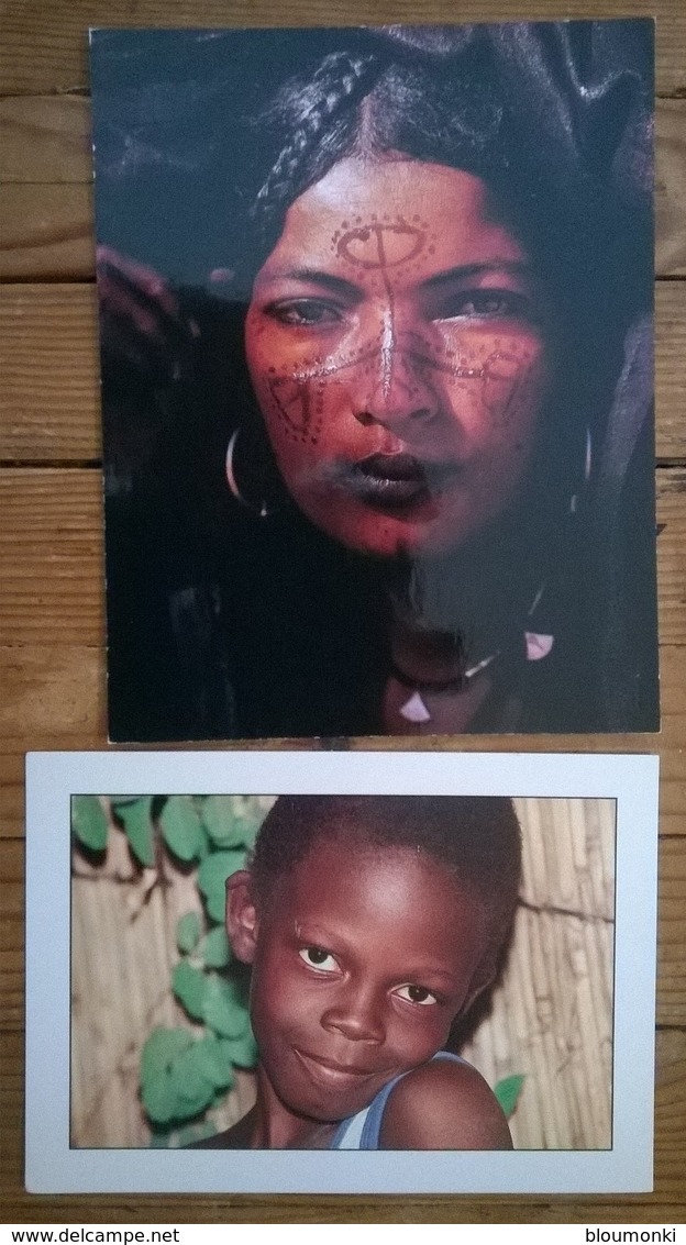Lot De 12 Cartes Postales / Personnages D' AFRIQUE / NIGER - Niger