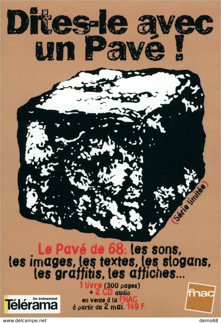 MAI 68 "Dites Le Avec Un Pavé" - Betogingen