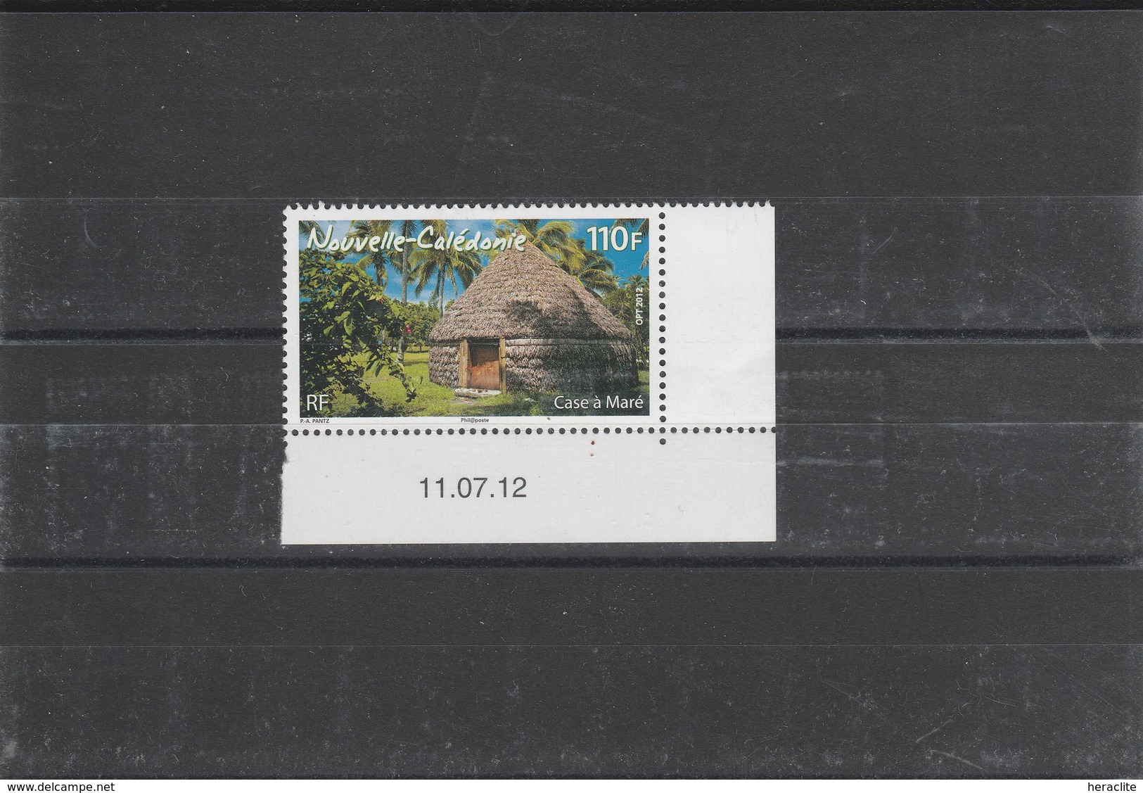 Nouvelle-Calédonie Case à Maré - Unused Stamps