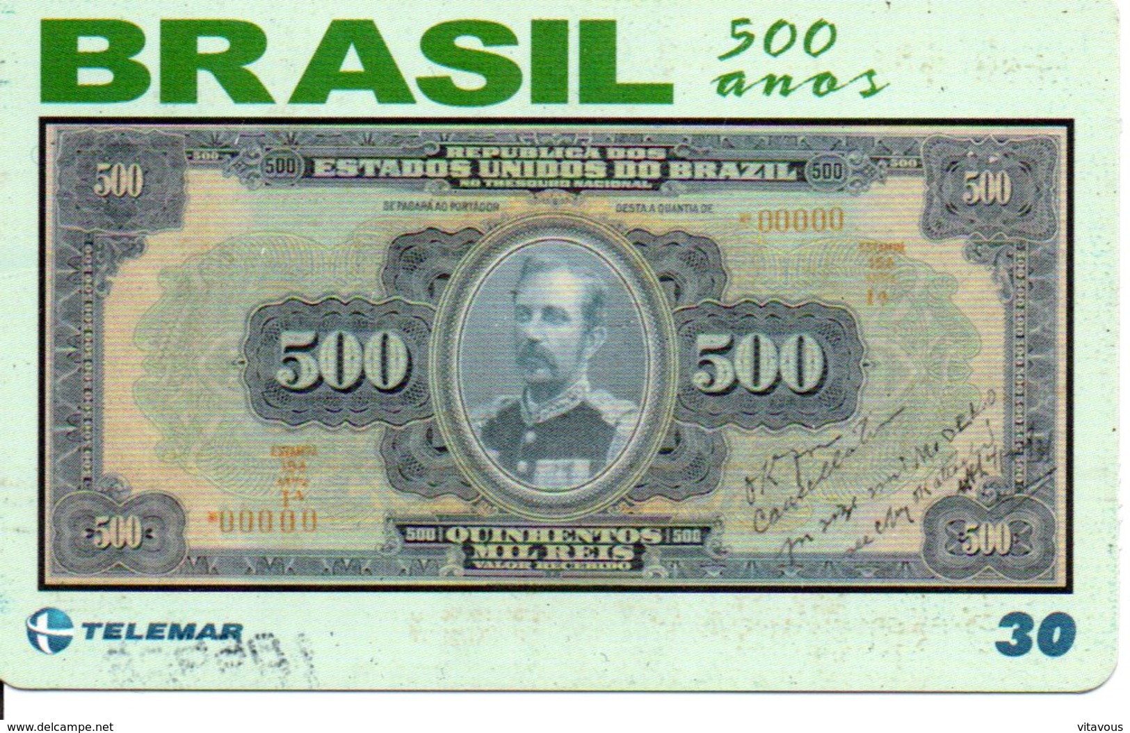 Billet De Banque Monnaie Money Bank Banknote Télécarte Phonecard (G 583) - Timbres & Monnaies