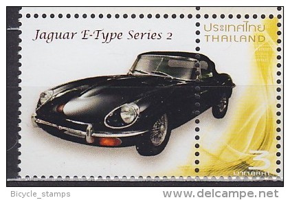 THAÏLANDE Thailand Jaguar E-Type Series 2 ** MNH Voiture Véhicule Camion Car Vehicle Truck Auto Fahrzeug LKW Coc [cn75] - Voitures