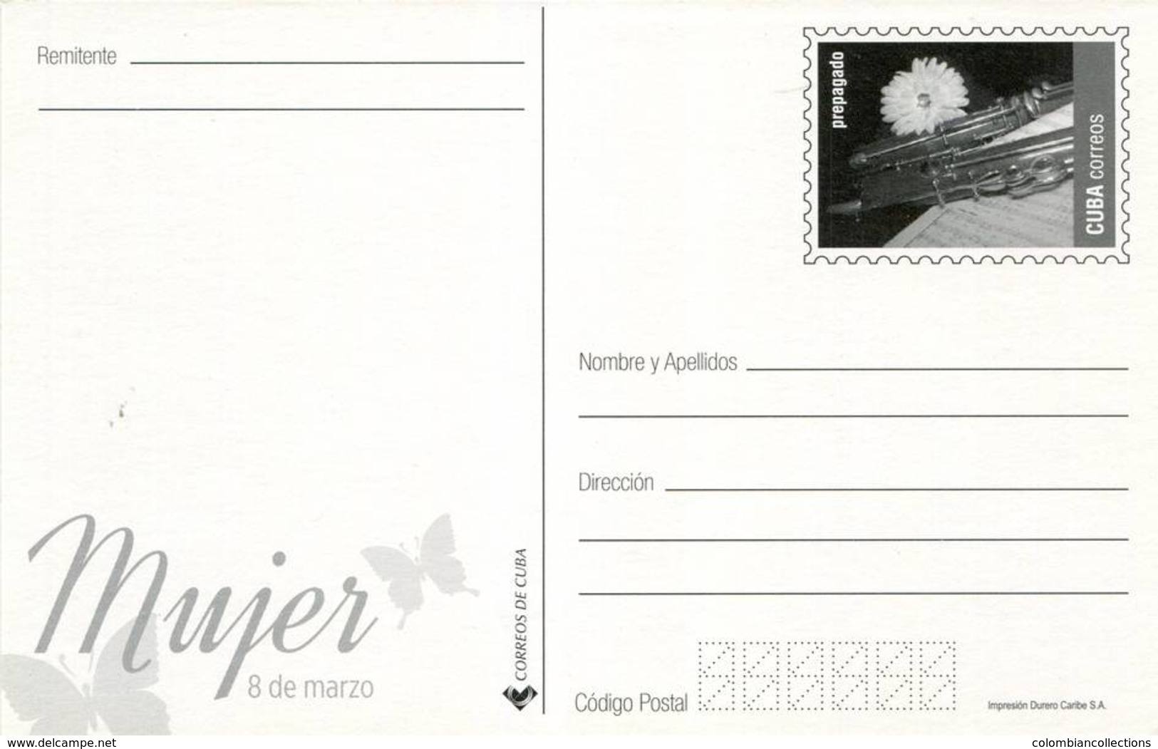 Lote PEP1143, Cuba, Entero Postal Stationery, Mujer, 8 De Marzo, 3-10, Women's Day - Cartes-maximum