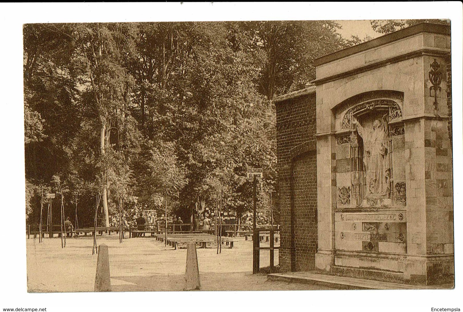 CPA - Cartes Postales-Belgique Oostacker Lourdes -Notre Dame De La Paix-1933 S4097 - Gent