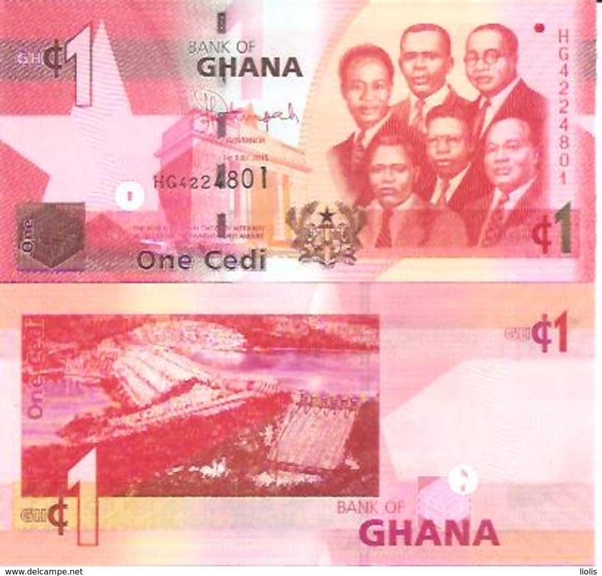 Ghana  P-37  1 Cedis  2015   UNC - Ghana