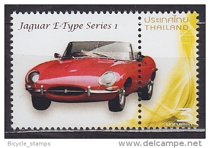 THAÏLANDE Thailand Jaguar E-Type Series 1 ** MNH Voiture Véhicule Camion Car Vehicle Truck Auto Fahrzeug LKW Coc [cn77] - Voitures