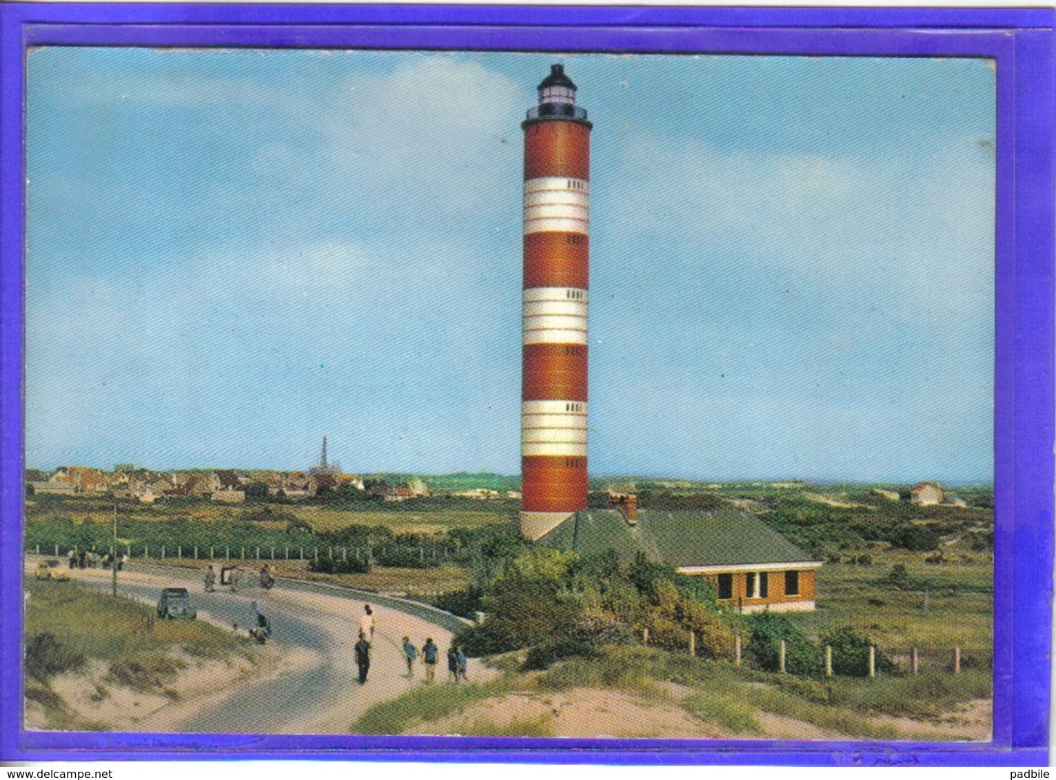 Carte Postale 62. Berck  Le Phare   Très Beau Plan - Berck