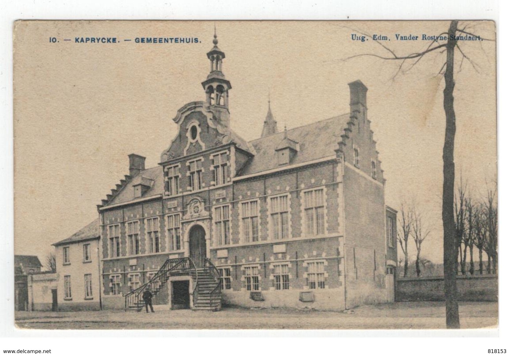 10.Kaprijke  KAPRYCKE  - GEMEENTEHUIS - Kaprijke