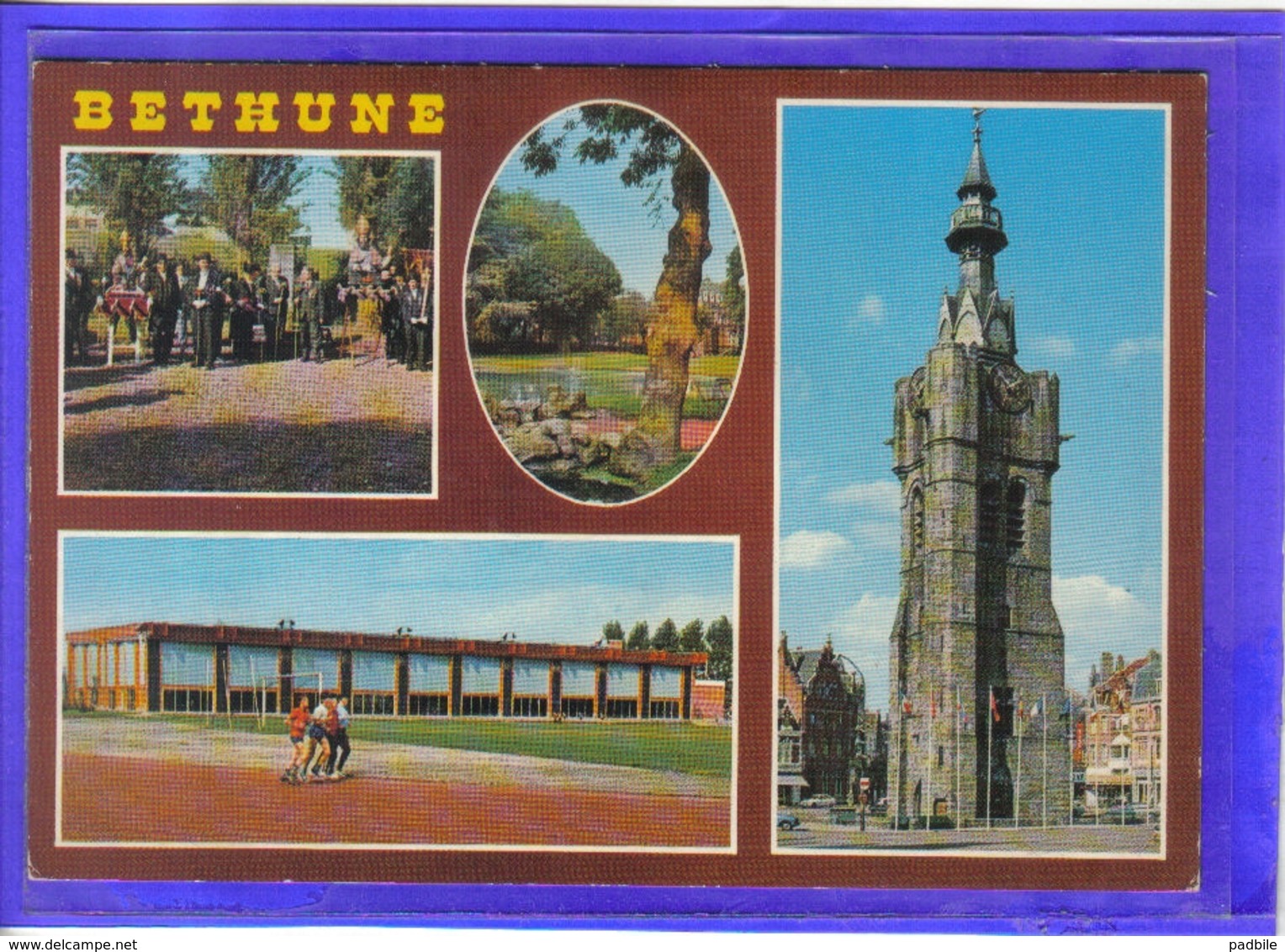 Carte Postale 62. Bethune  Très Beau Plan - Bethune