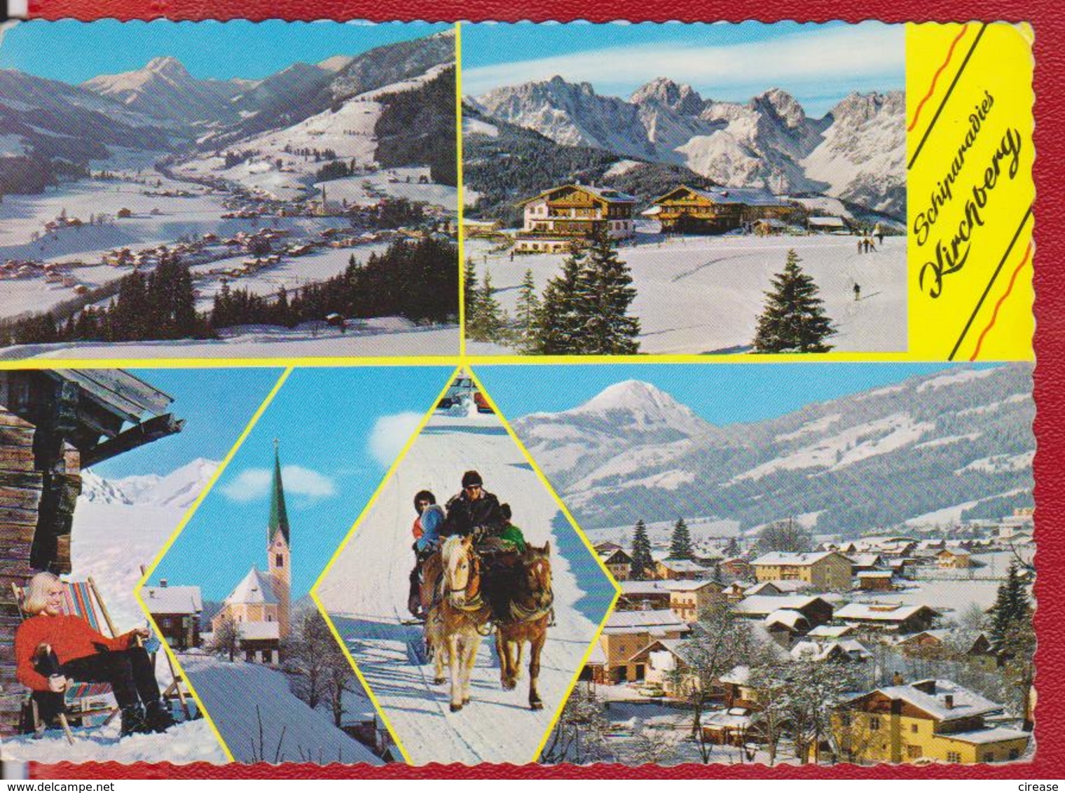 KIRCHBERG IN TIROL AUSTRIA POSTCARD USED - Kirchberg