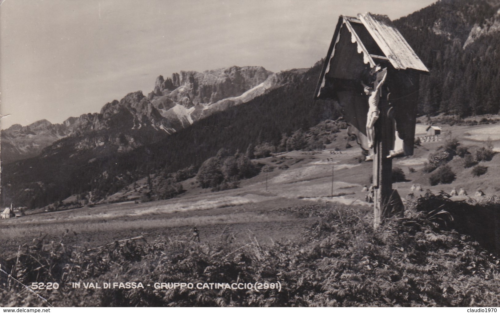 CARTOLINA - POSTCARD - TRENTO - IN VAL DI FASSA - GRUPPO CATINACCIO ( 2981 ) - Trento