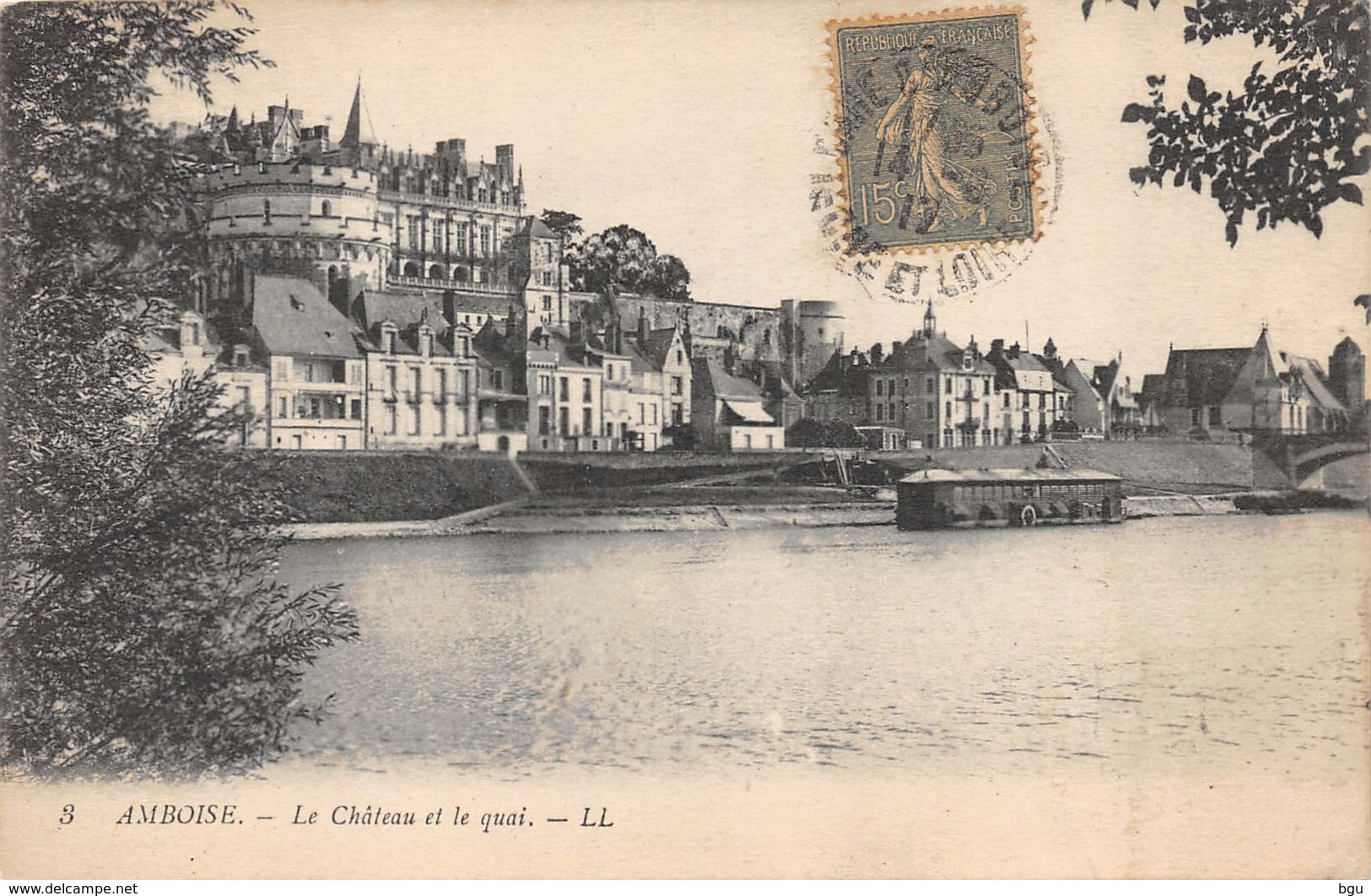 Amboise (37) - Lot de 16 cartes format CPA