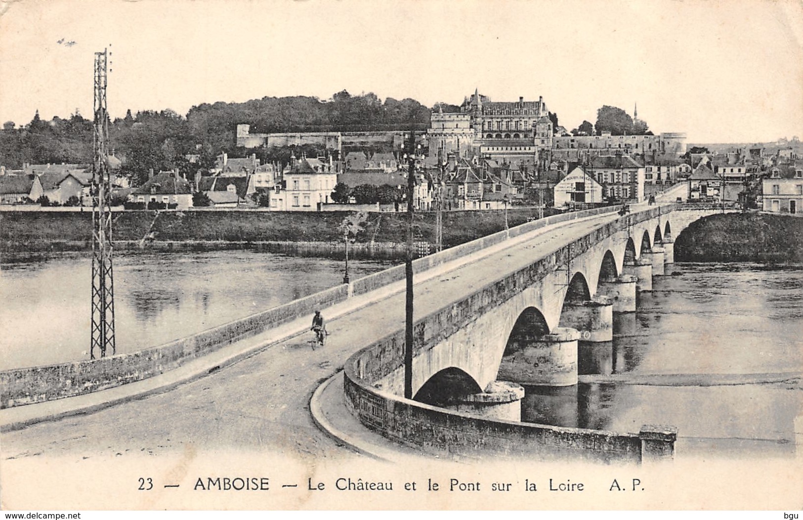 Amboise (37) - Lot de 16 cartes format CPA