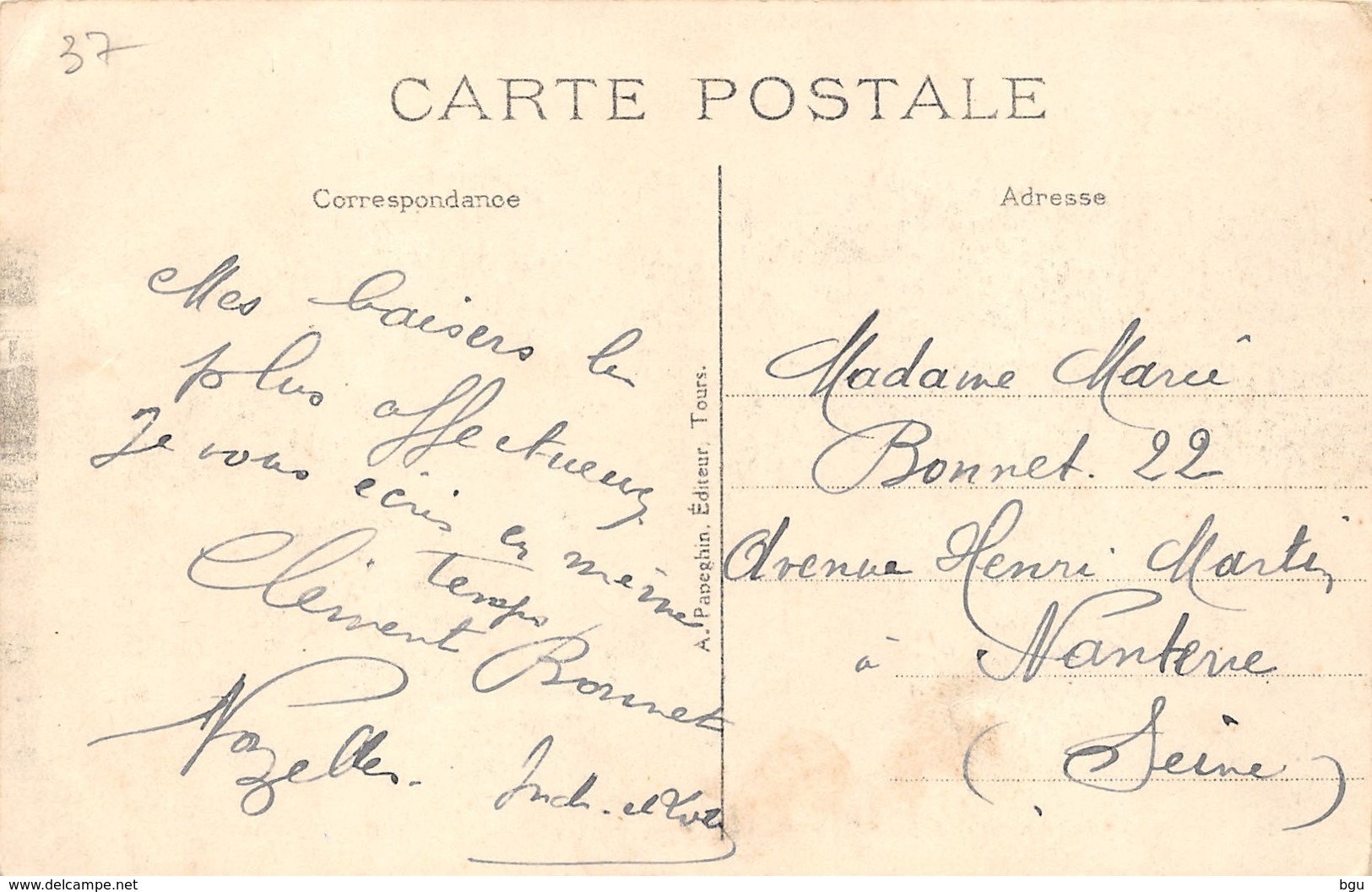 Amboise (37) - Lot de 16 cartes format CPA