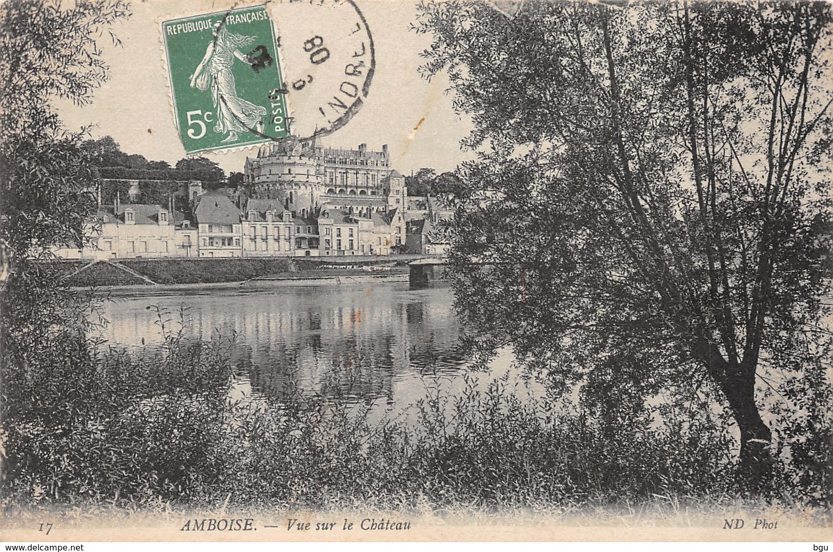 Amboise (37) - Lot de 16 cartes format CPA