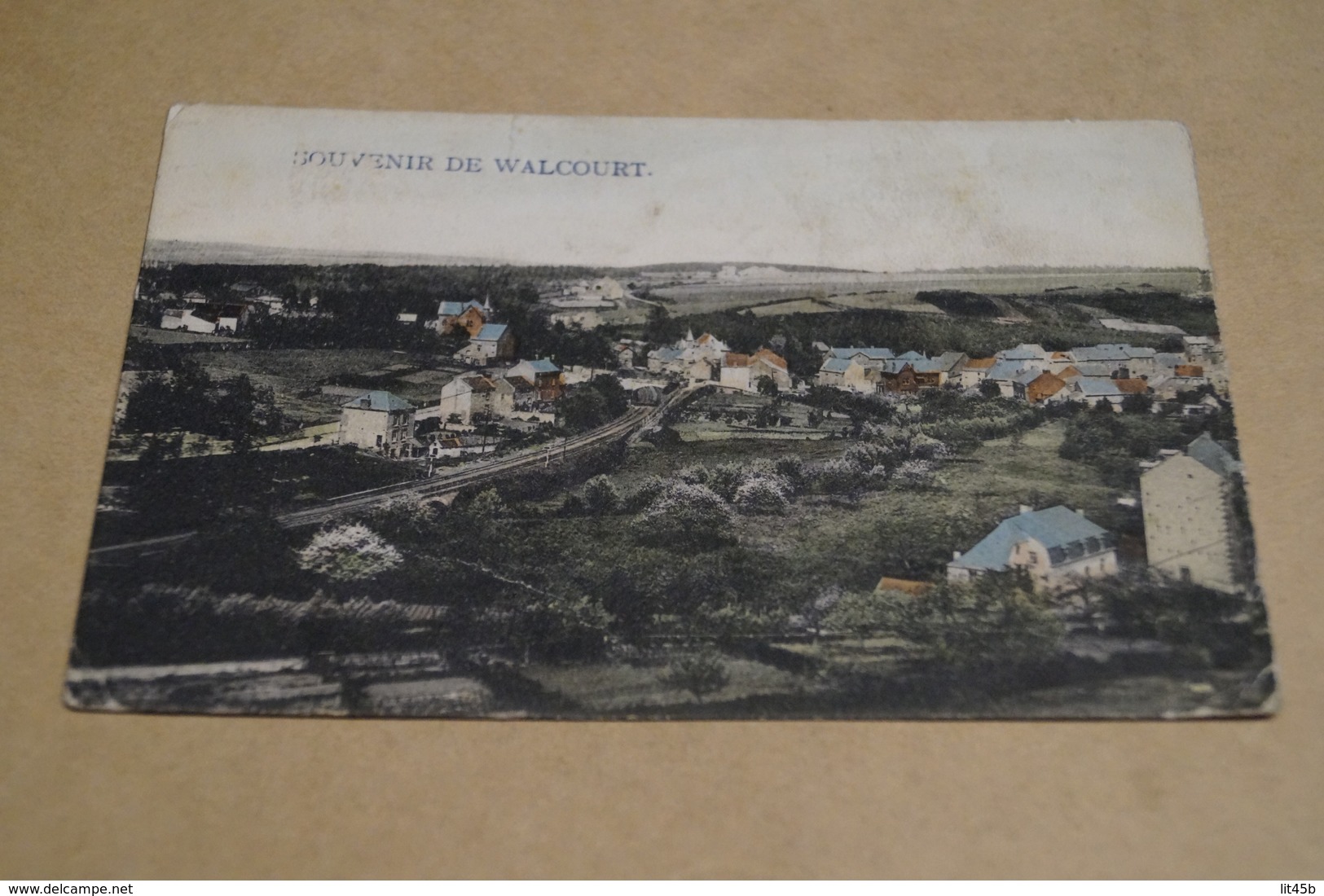 Walcourt,superbe Carte Originale,ancienne Pour Collection - Walcourt