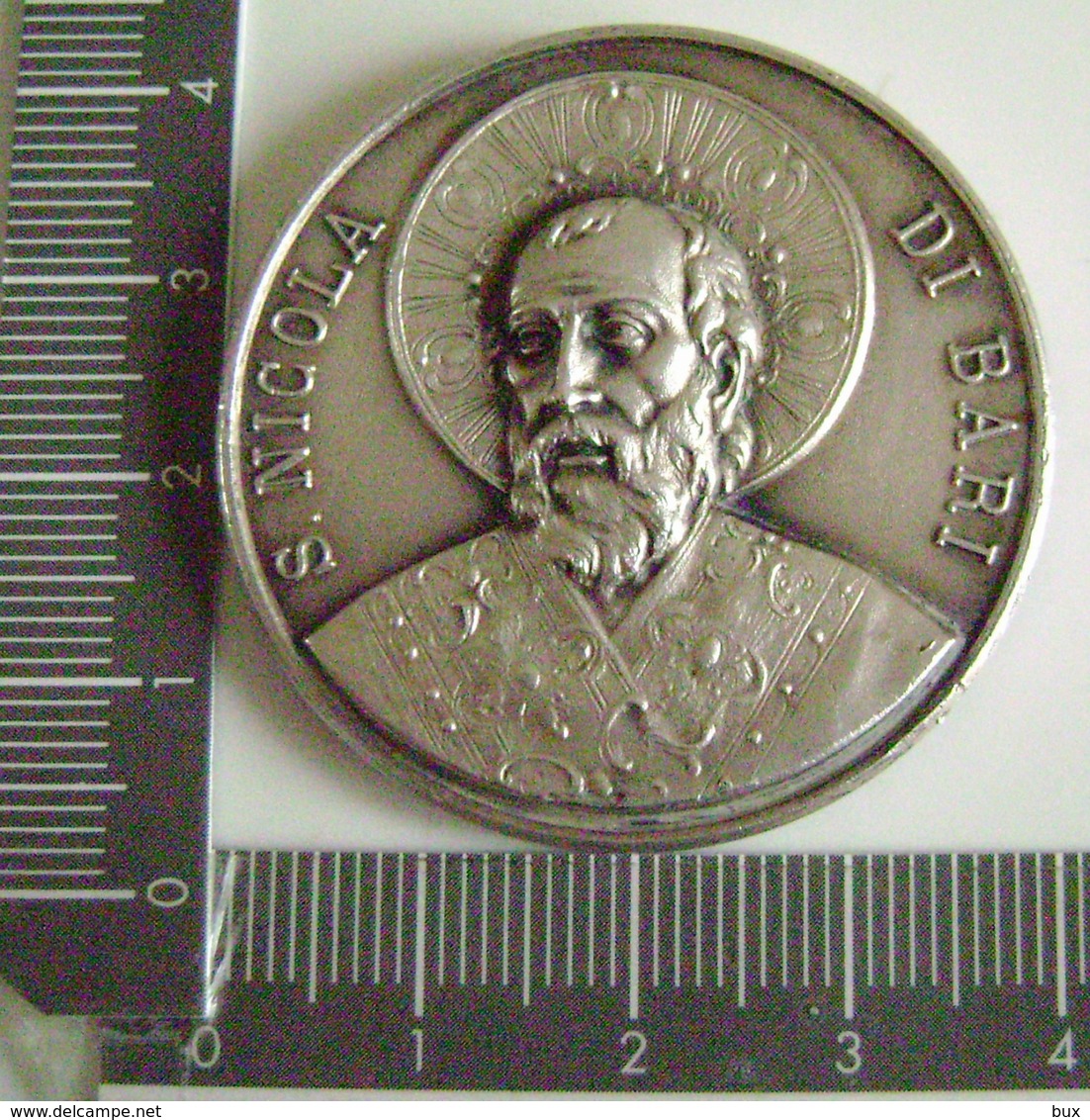 ANNO SANTO 1974 -75    S. NICOLA DI BARI SANTO SAINT MEDAGLIA CDF   Medal   Religione Religieux Médaille Religieuse - Religione & Esoterismo