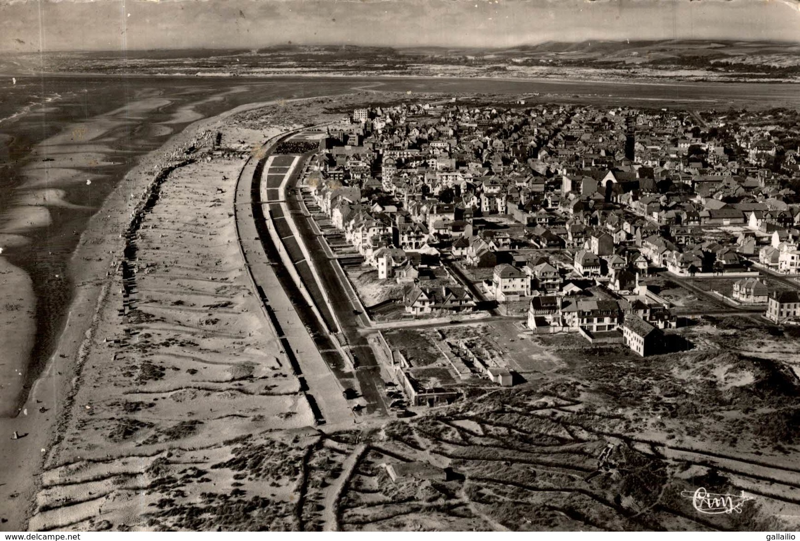 LE TOUQUET PARIS PLAGE VUE AERIENNE - Le Touquet