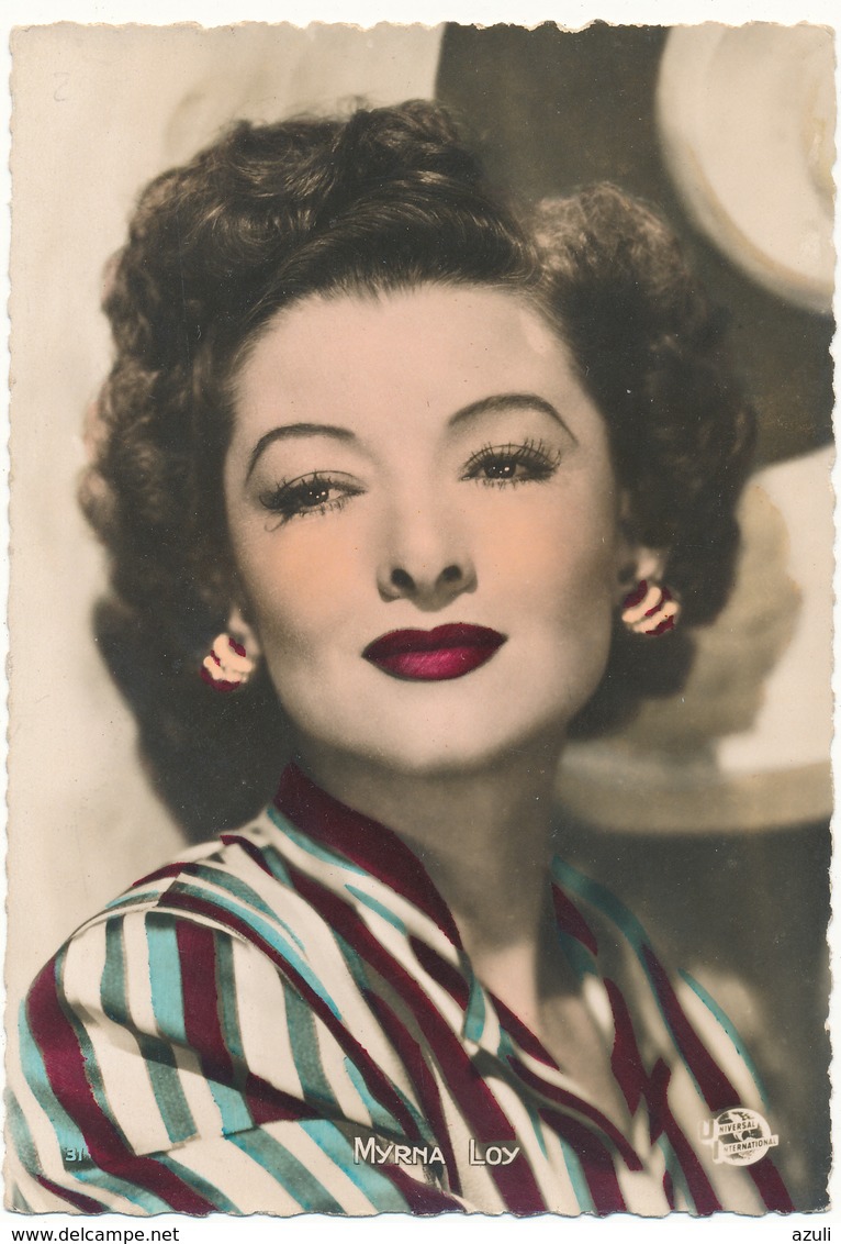 ACTRICE, CINEMA - Myrna LOY - Acteurs