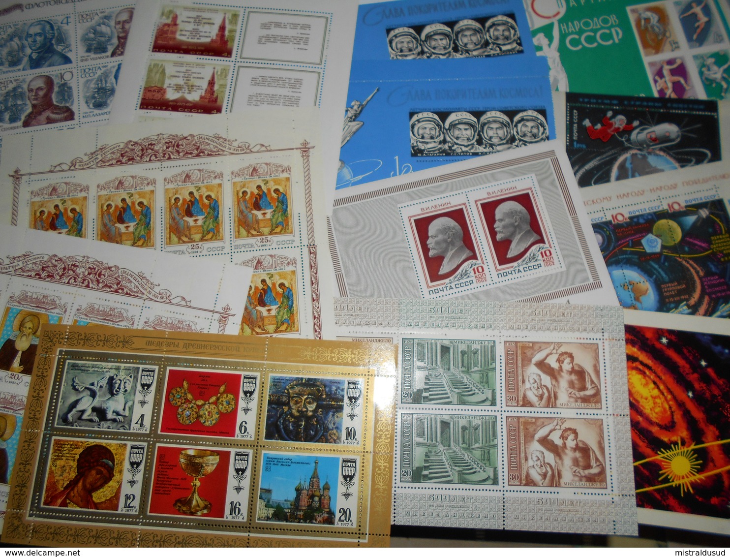 Collection , Urss Lot De 13 Blocs Neuf - Colecciones (sin álbumes)