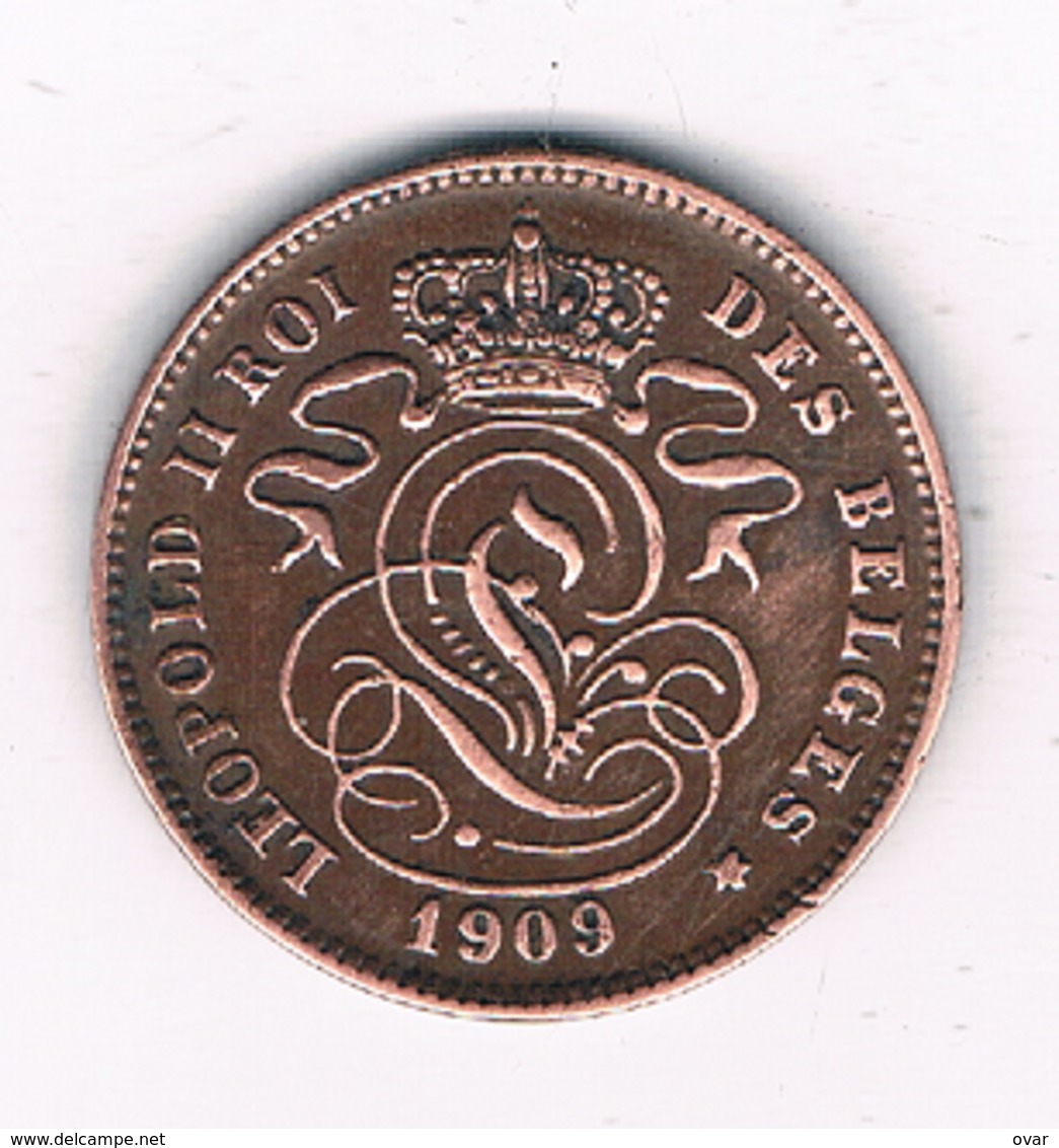 2 CENTIMES 1909 FR    BELGIE /8674/ - 2 Centimes