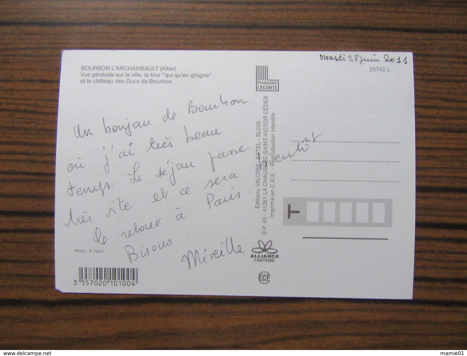 Bourbon- L'Archambault ( Allier )    Vue Générale Sur La Ville, La Tour " Qui Qu'en Grogne " Et Le Château - Bourbon L'Archambault