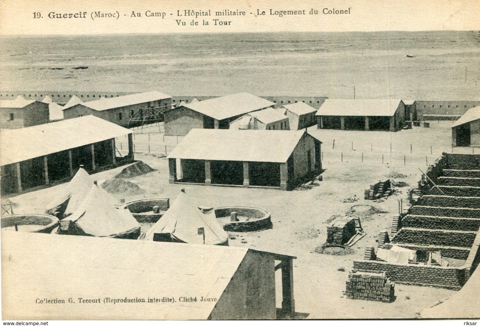 MAROC(GUERCIF) HOPITAL MILITAIRE - Autres & Non Classés